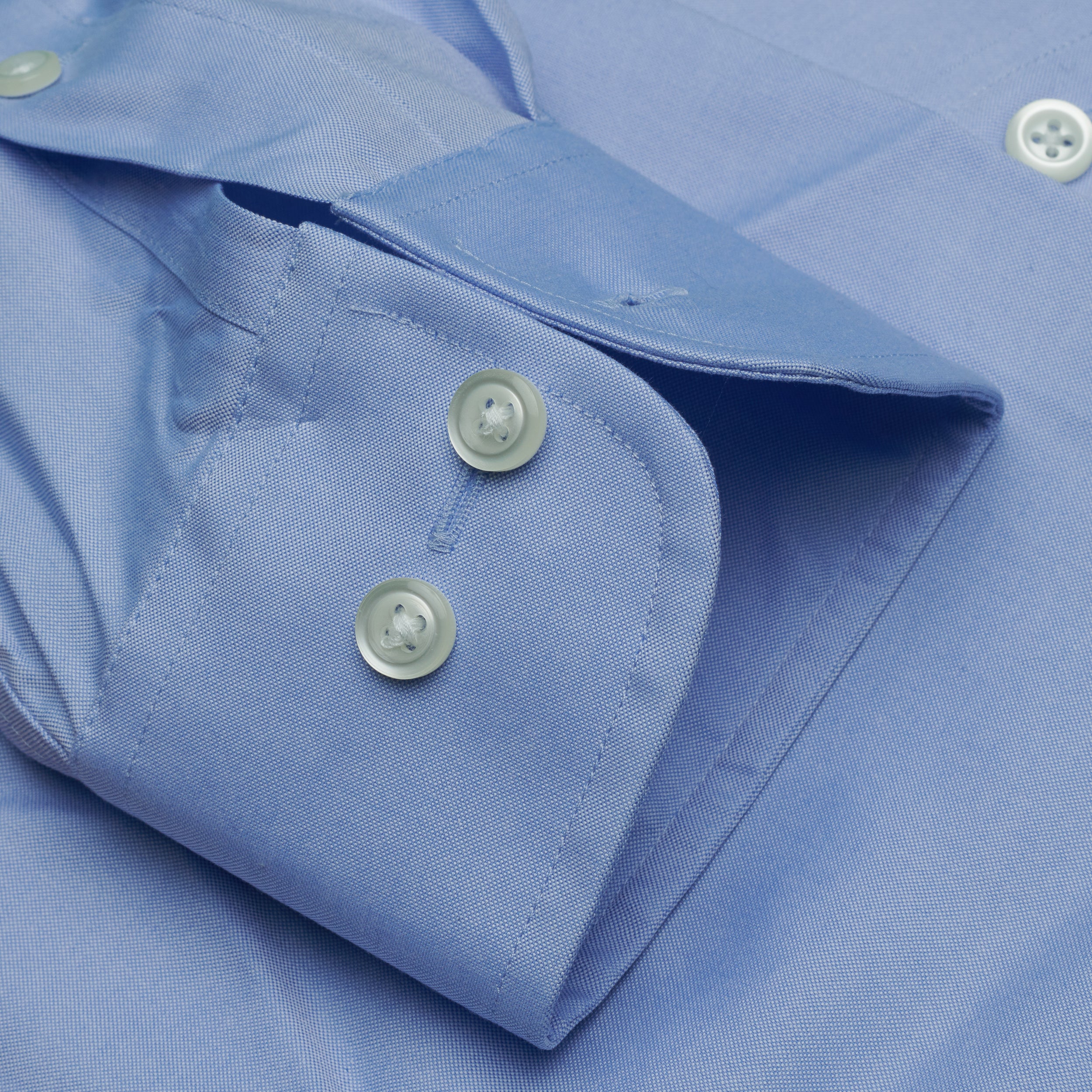 002 BD - Blue Button Down Collar