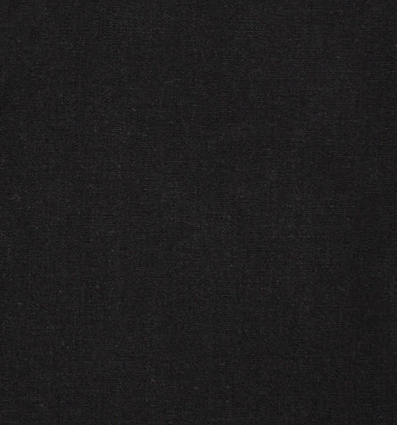 004 TF SC - Black Tailored Fit Spread Collar