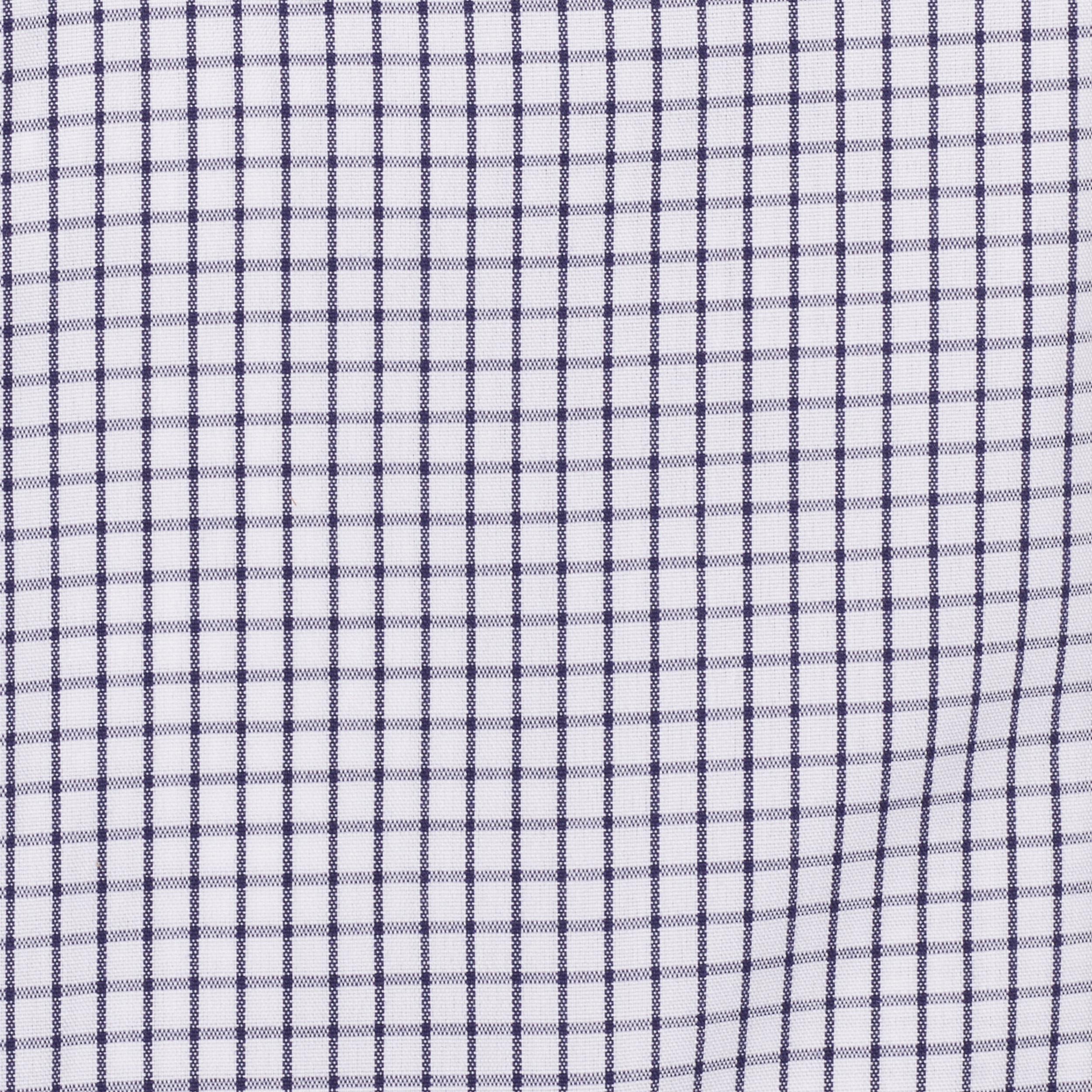 016 BD - Black Classic Check Button Down Collar