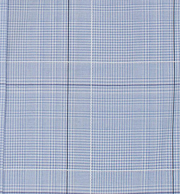 221 BD - C&S Blue Ground Square Box Check Classic BD