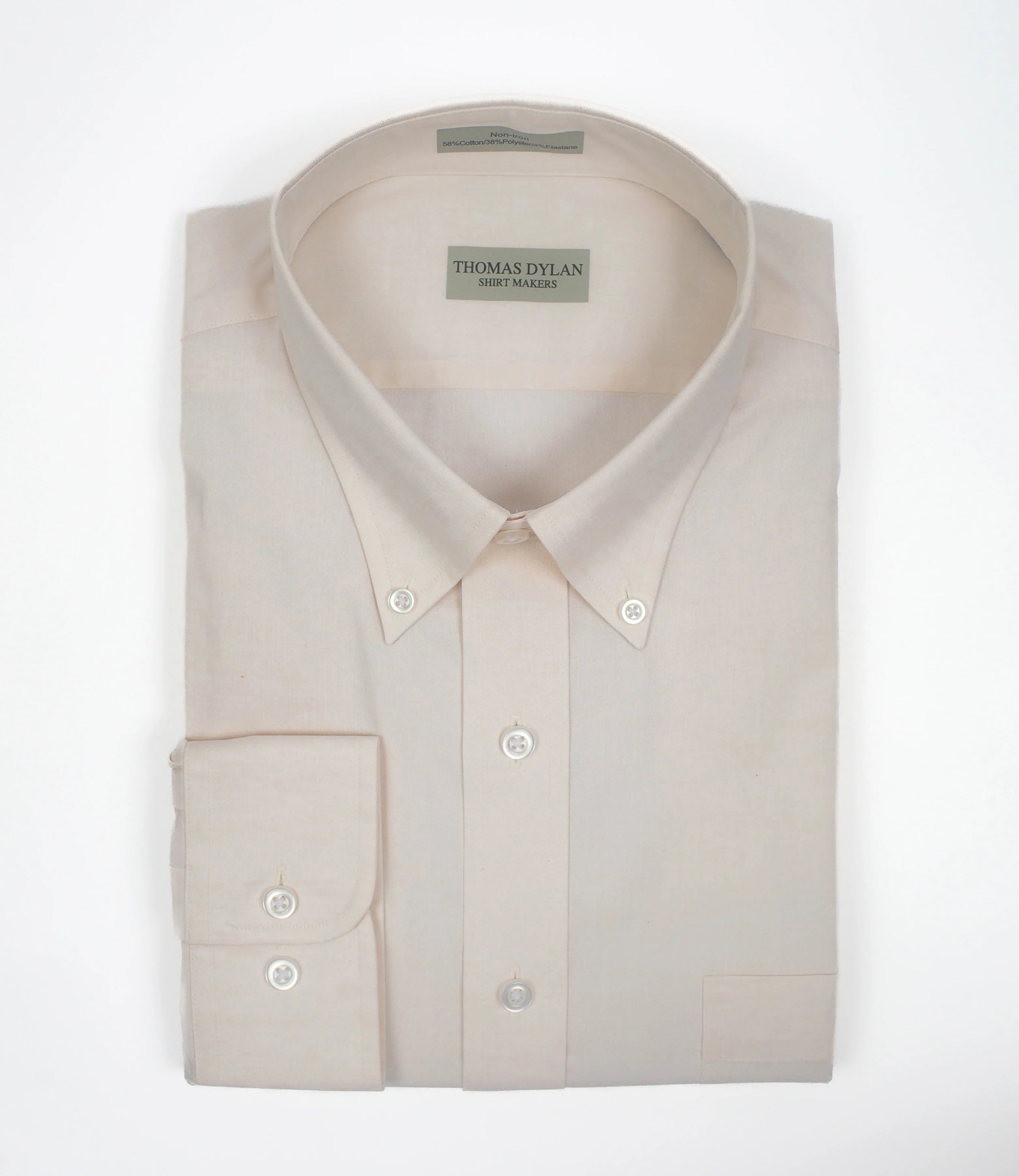 825 CF BD - New Creamy Ecru Button Down