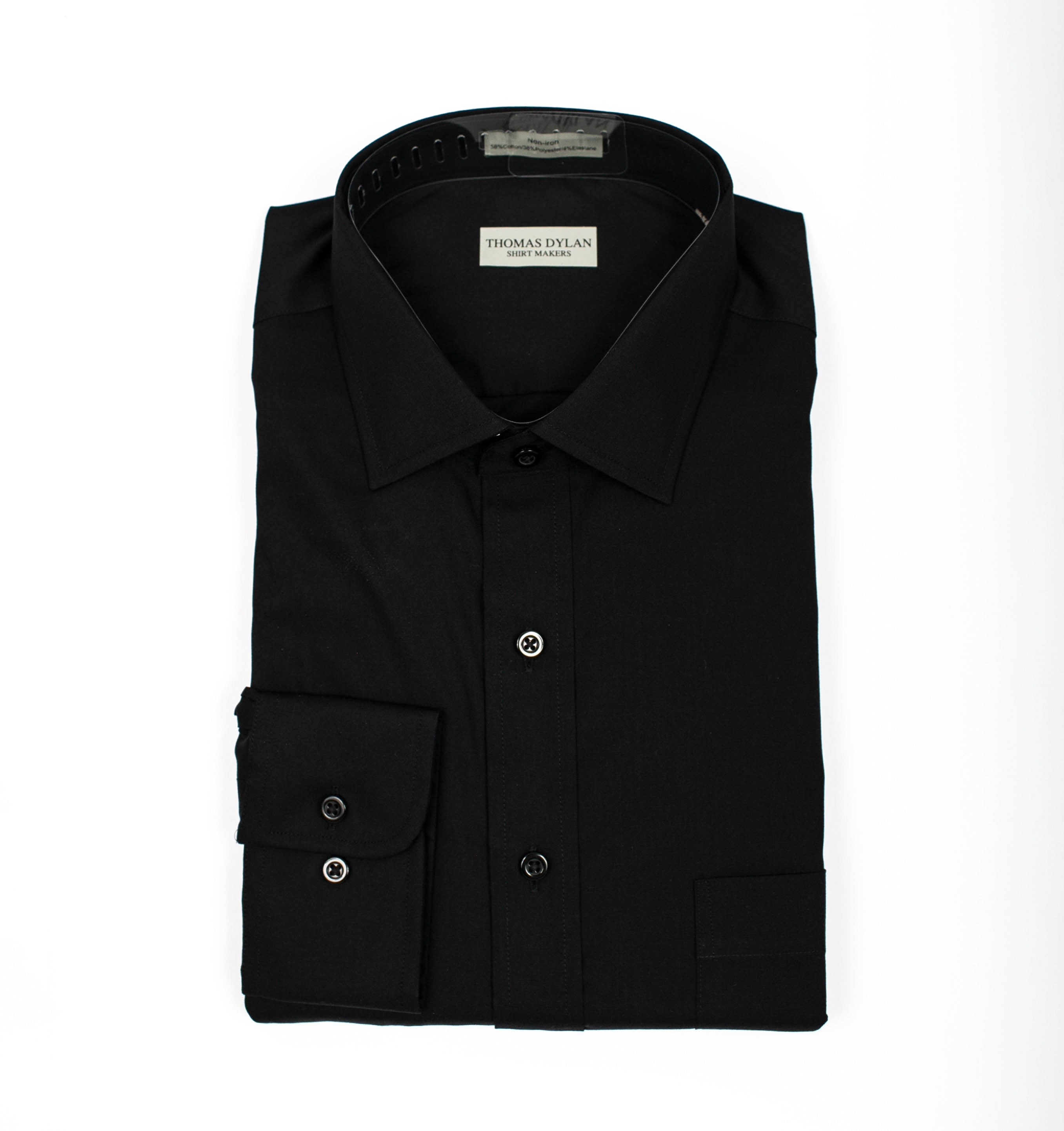 026 SC - Thomas Dylan Black Spread Collar