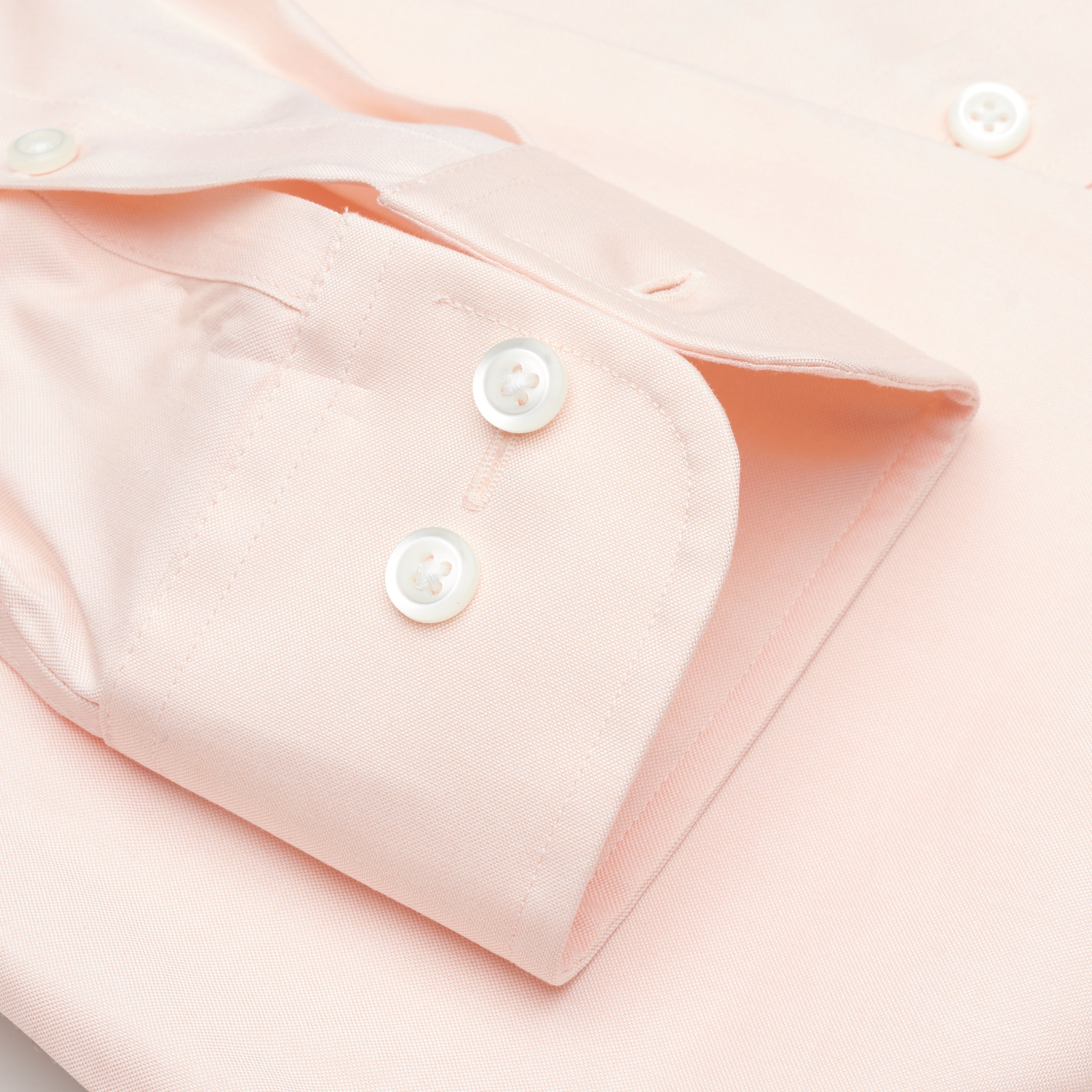 035 TF SC - Melon Tailored Fit Spread Collar