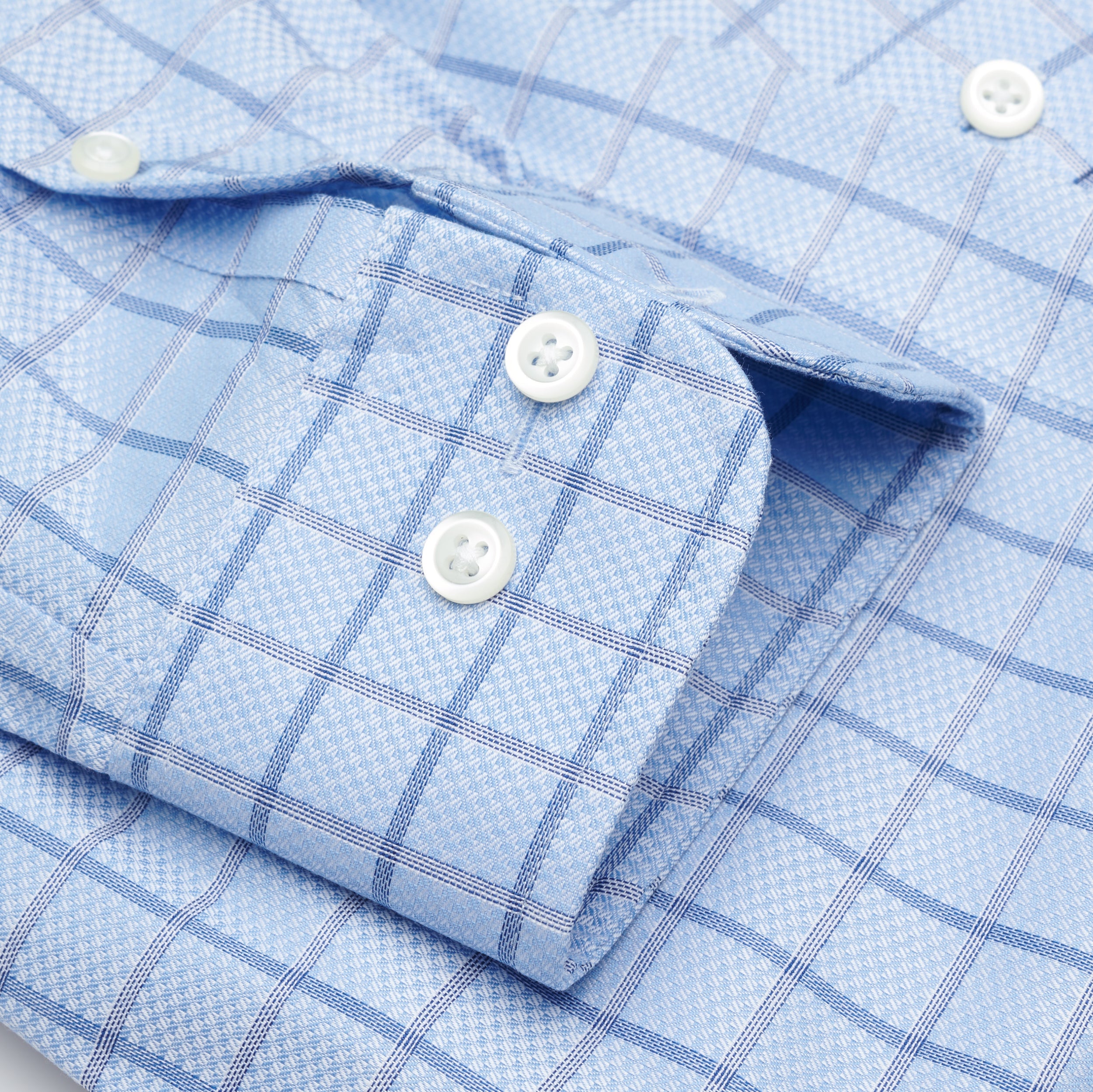 046 CP SC - Blue Text Box Check Spread Collar