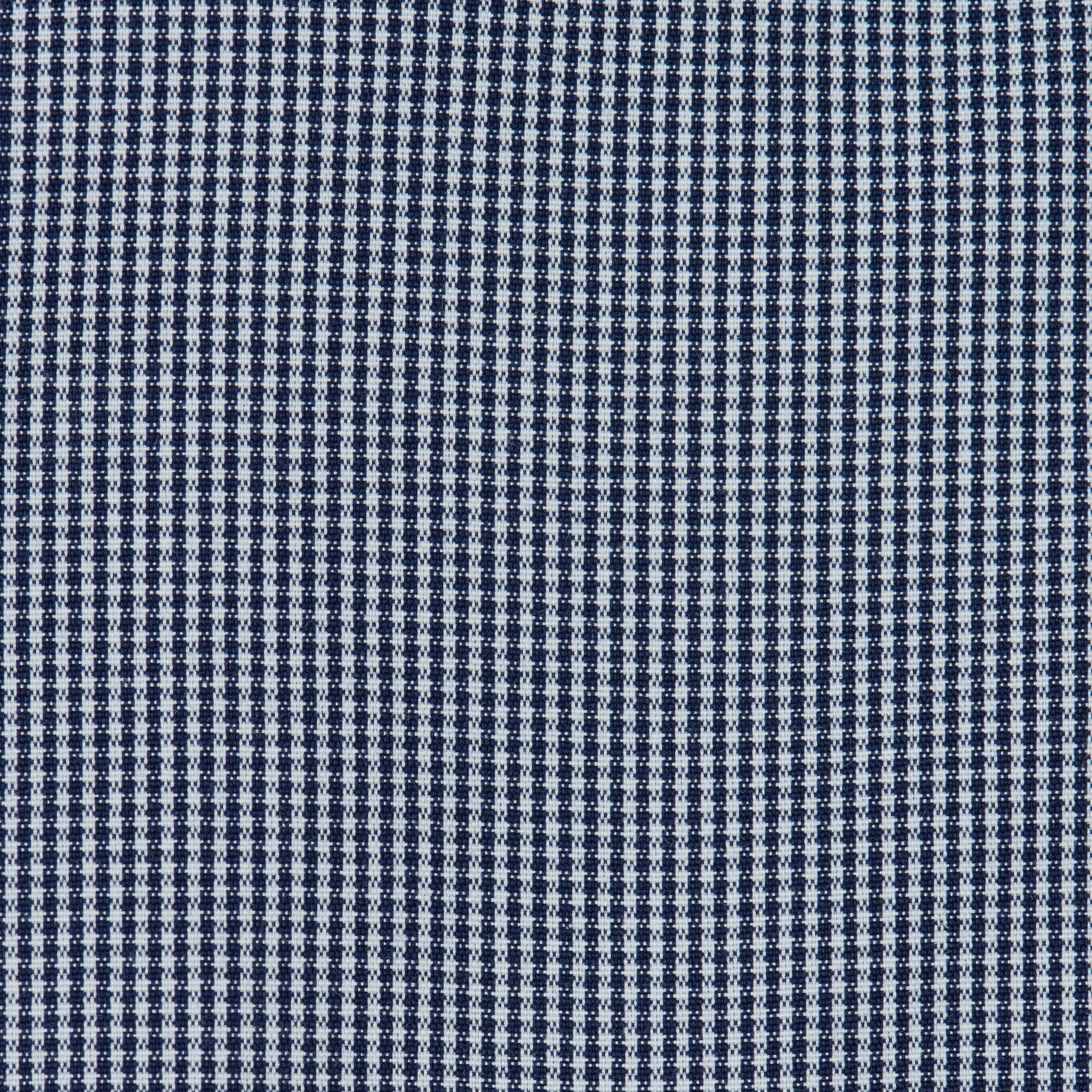 057 TF SC - Black Houndstooth Tailored Fit Spread Collar