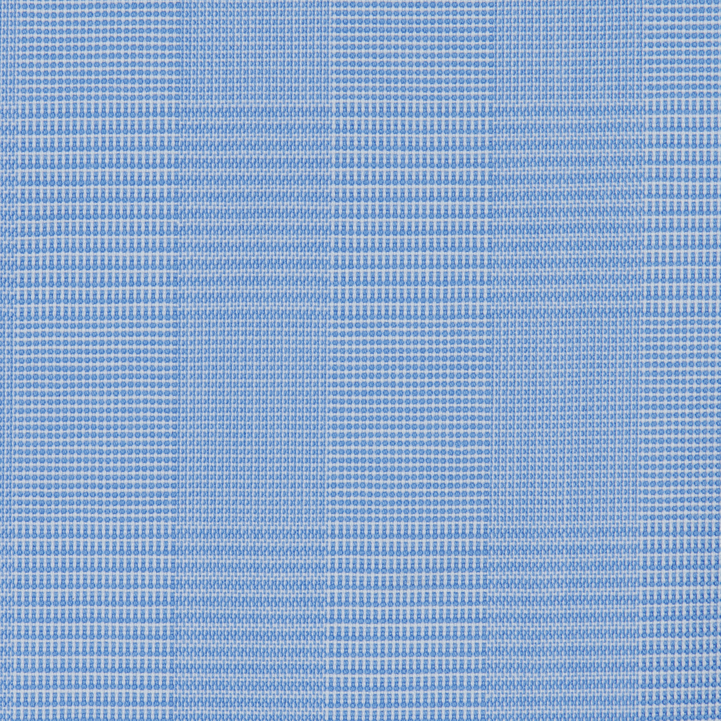 084 TF SC - Blue Glen Plaid Tailored Fit Spread Collar