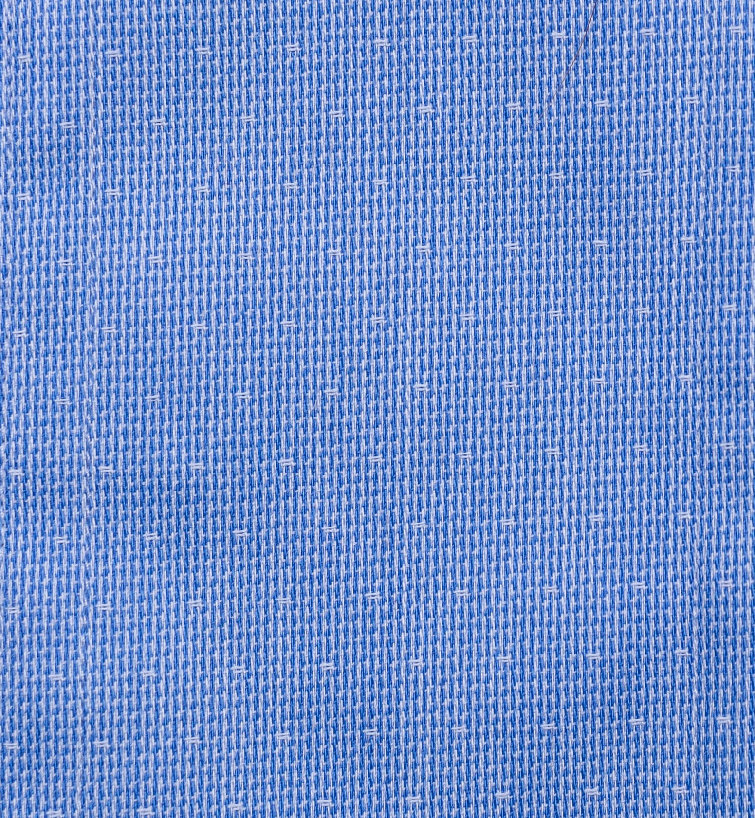 150 TF SC- Blue Soft Sharkskin Dot Tailored Fit Spread Collar