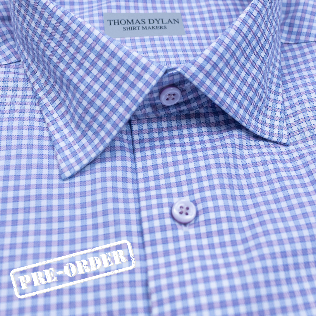 808 TF SC - FF Lavender/Blue Gingham Check (Arriving Fall 25)