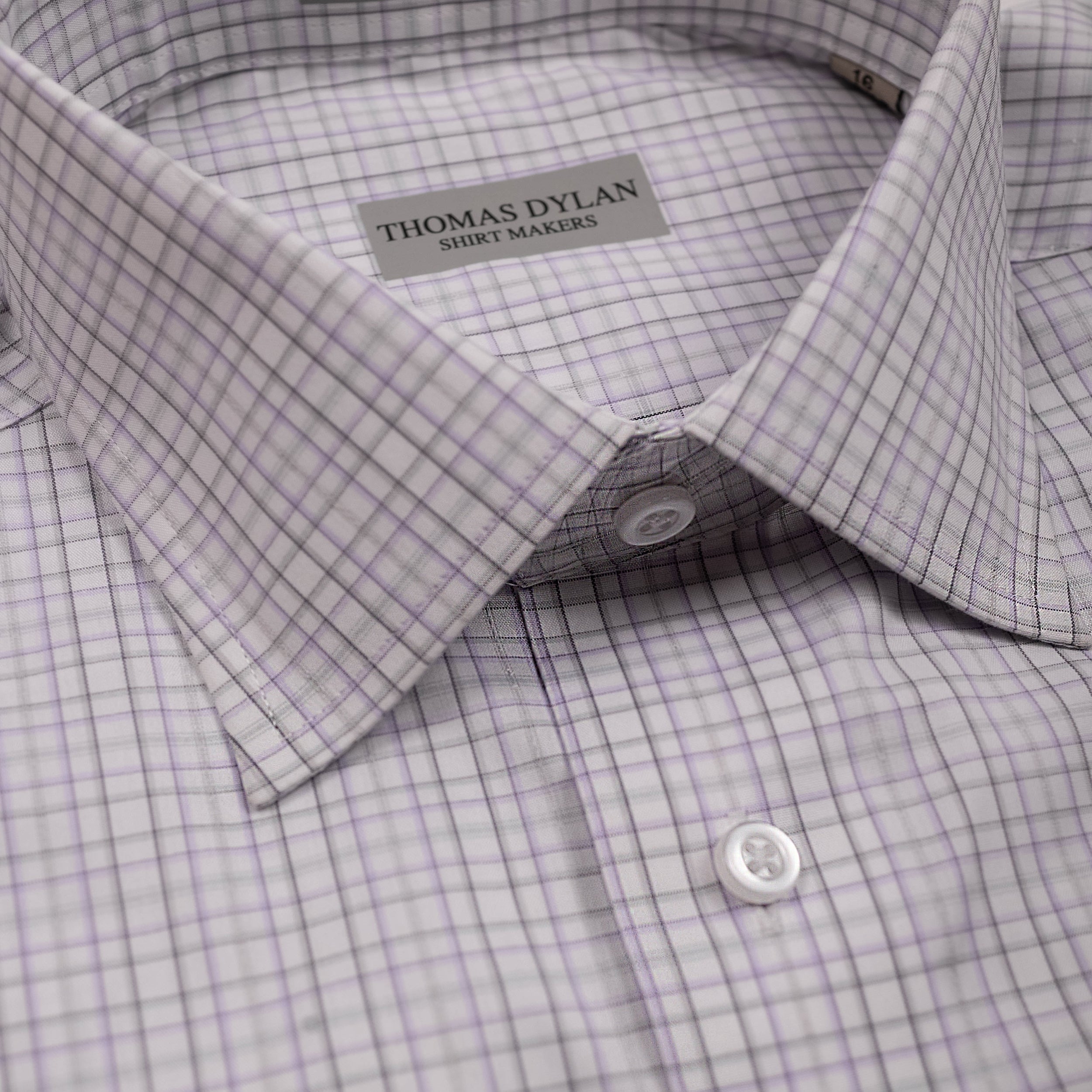 805-TD Lavender/Green Classic Windowpane SC