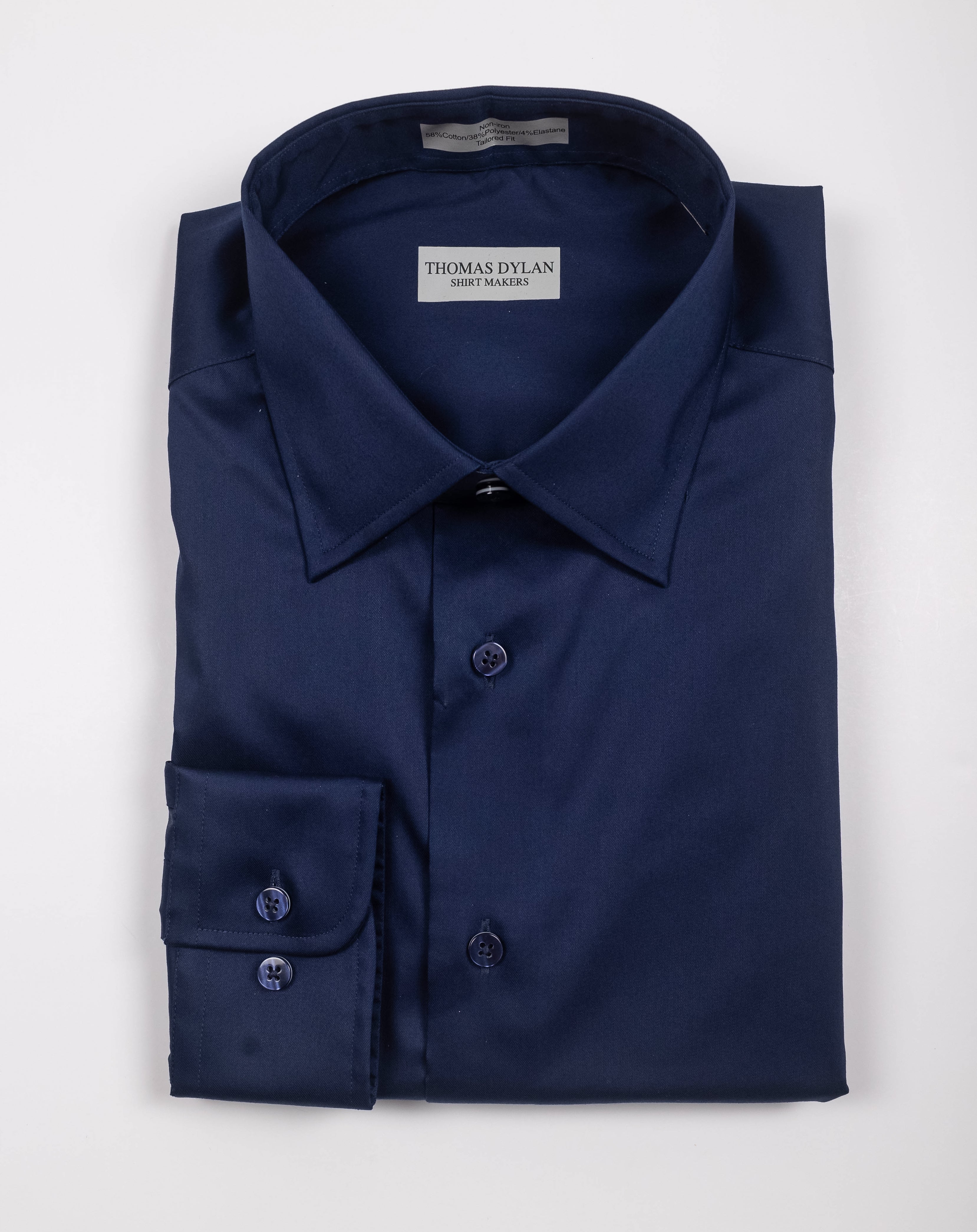 804-TD Solid Navy SC Slim