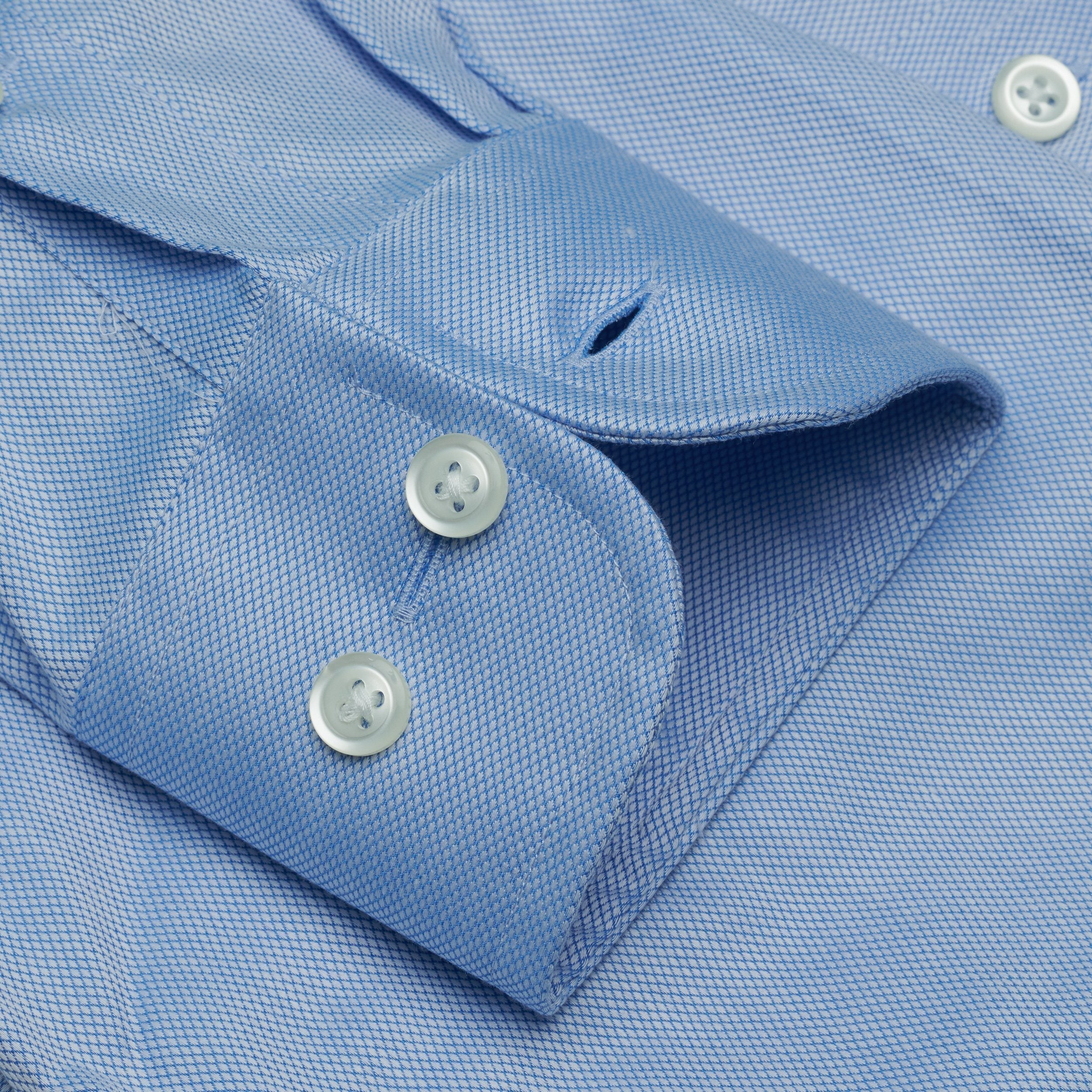 006 - Blue Royal Oxford TF Dress Shirt Best Dress Shirt