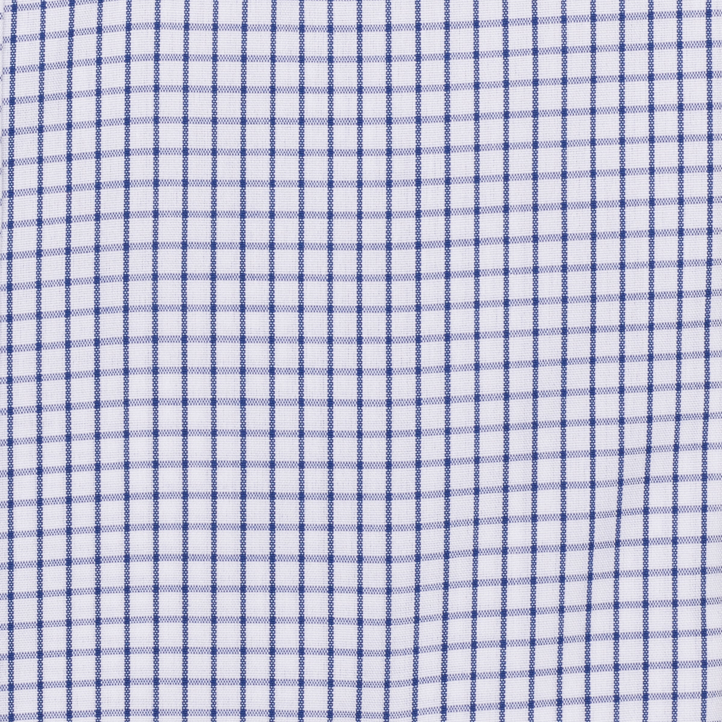 015 BD - Blue Classic Check Button Down Collar