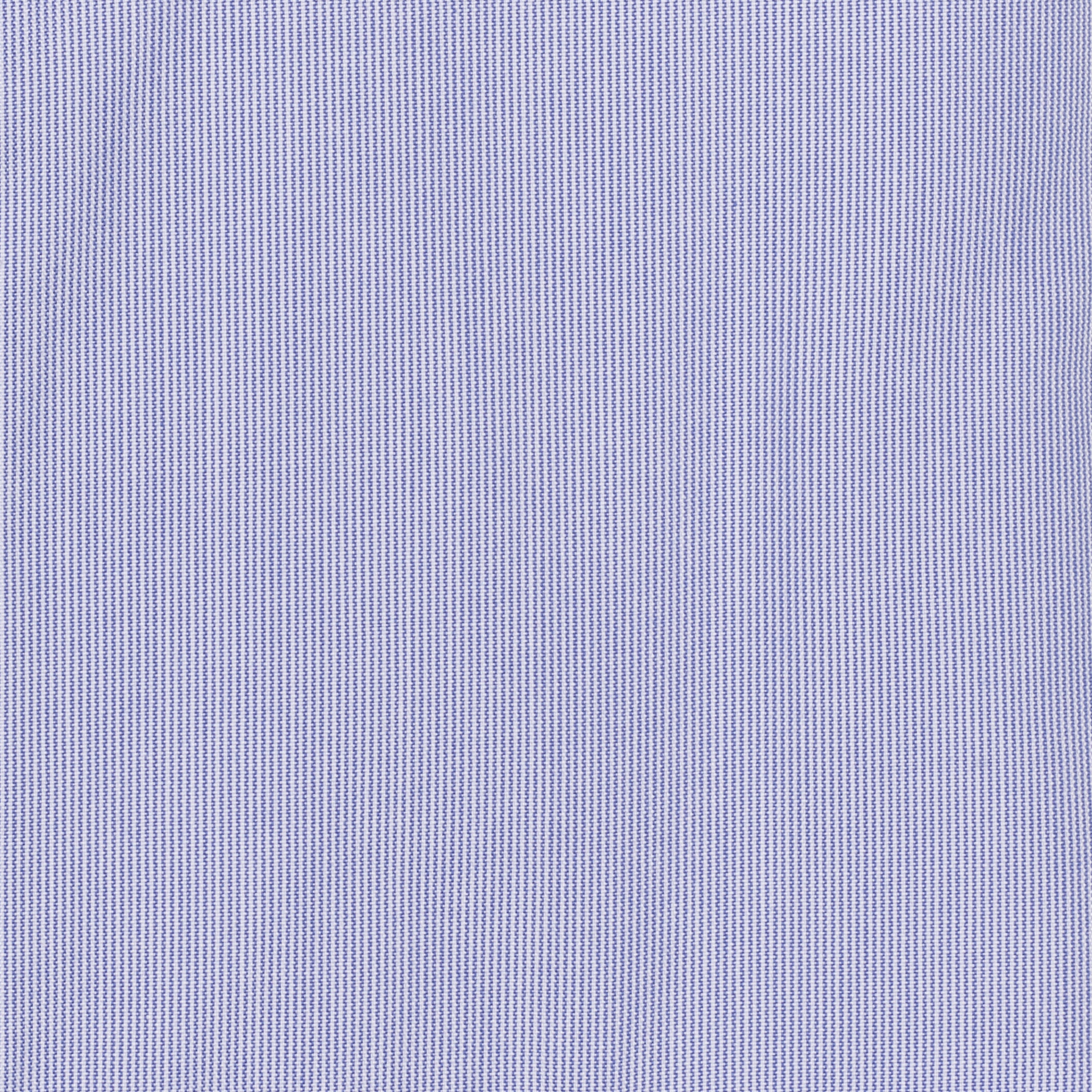 048 SC - Blue Fine Line Stripe Spread Collar