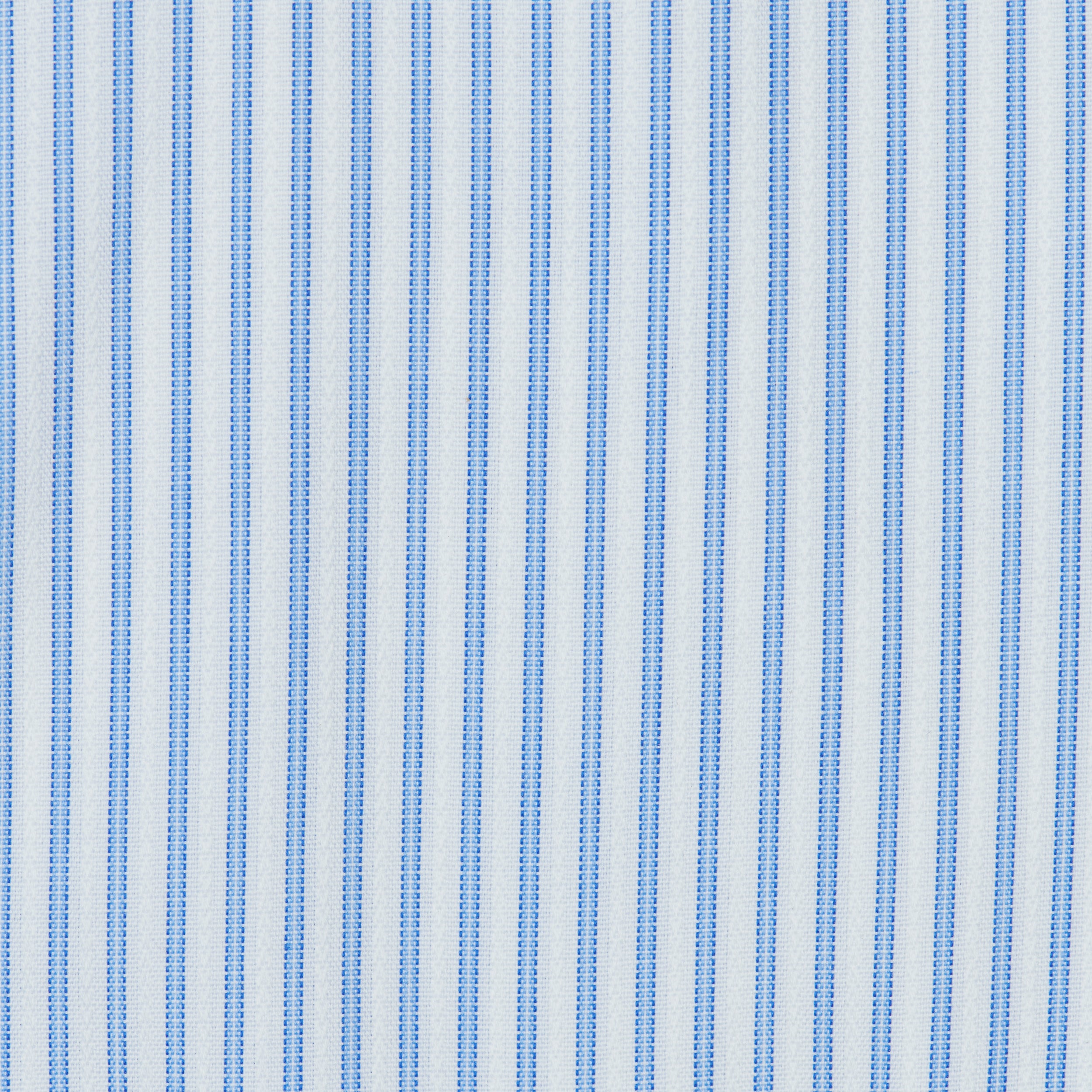 061 SC - Blue Satin Stripe Spread Collar