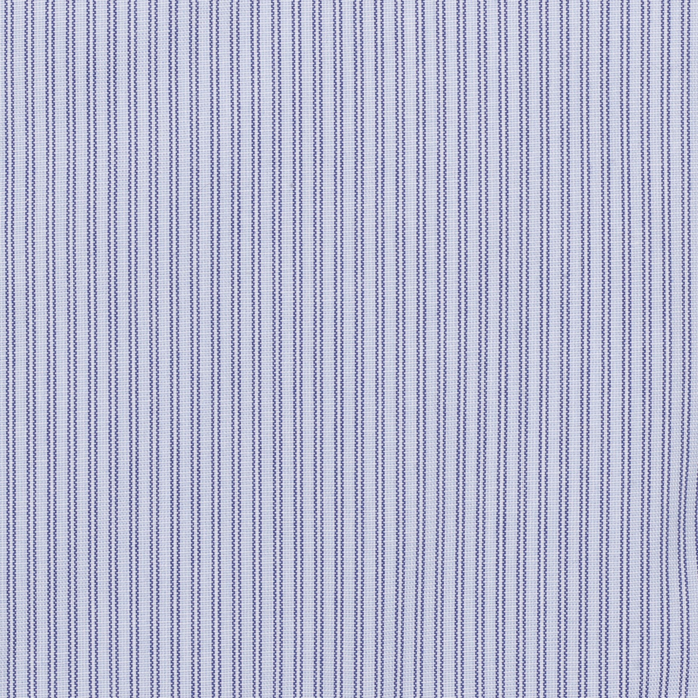 074 TF BD - Blue Double Line Stripe Tailored Fit Button Down Collar
