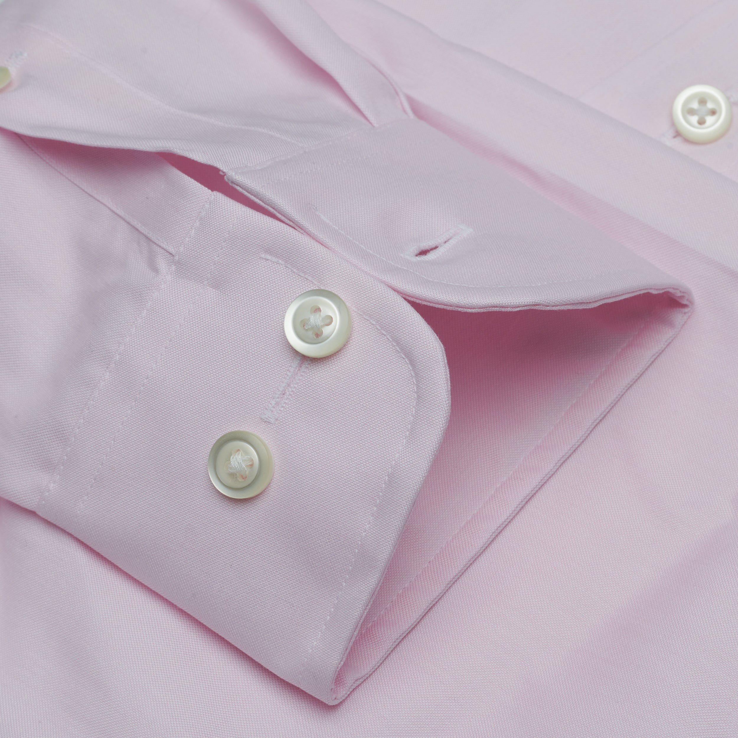 096 BD - Pink Button Down Collar