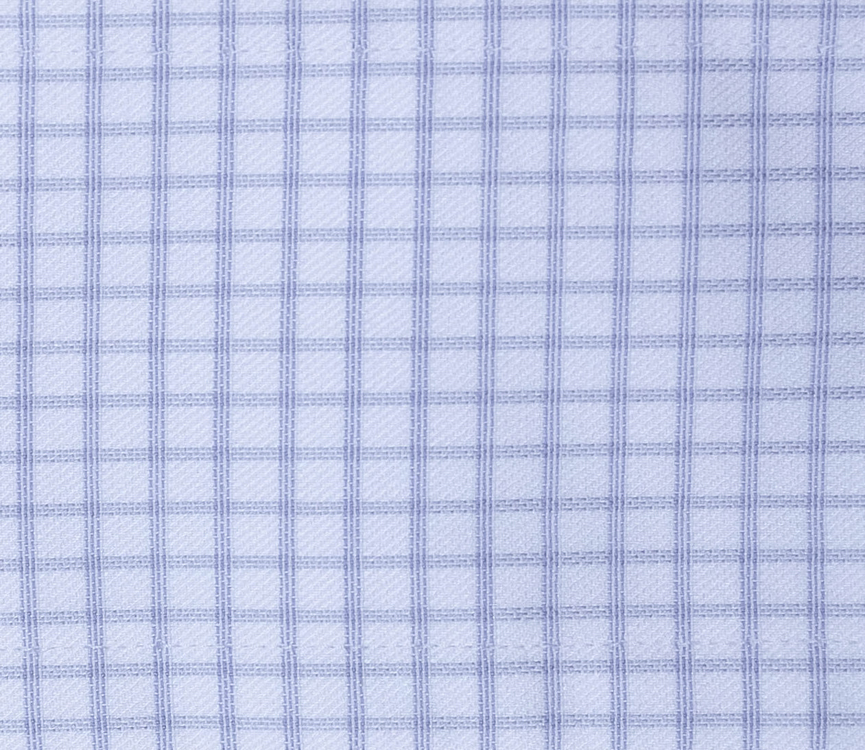 168 CF SC - CF Pearl Gray Tattersall Spread Collar