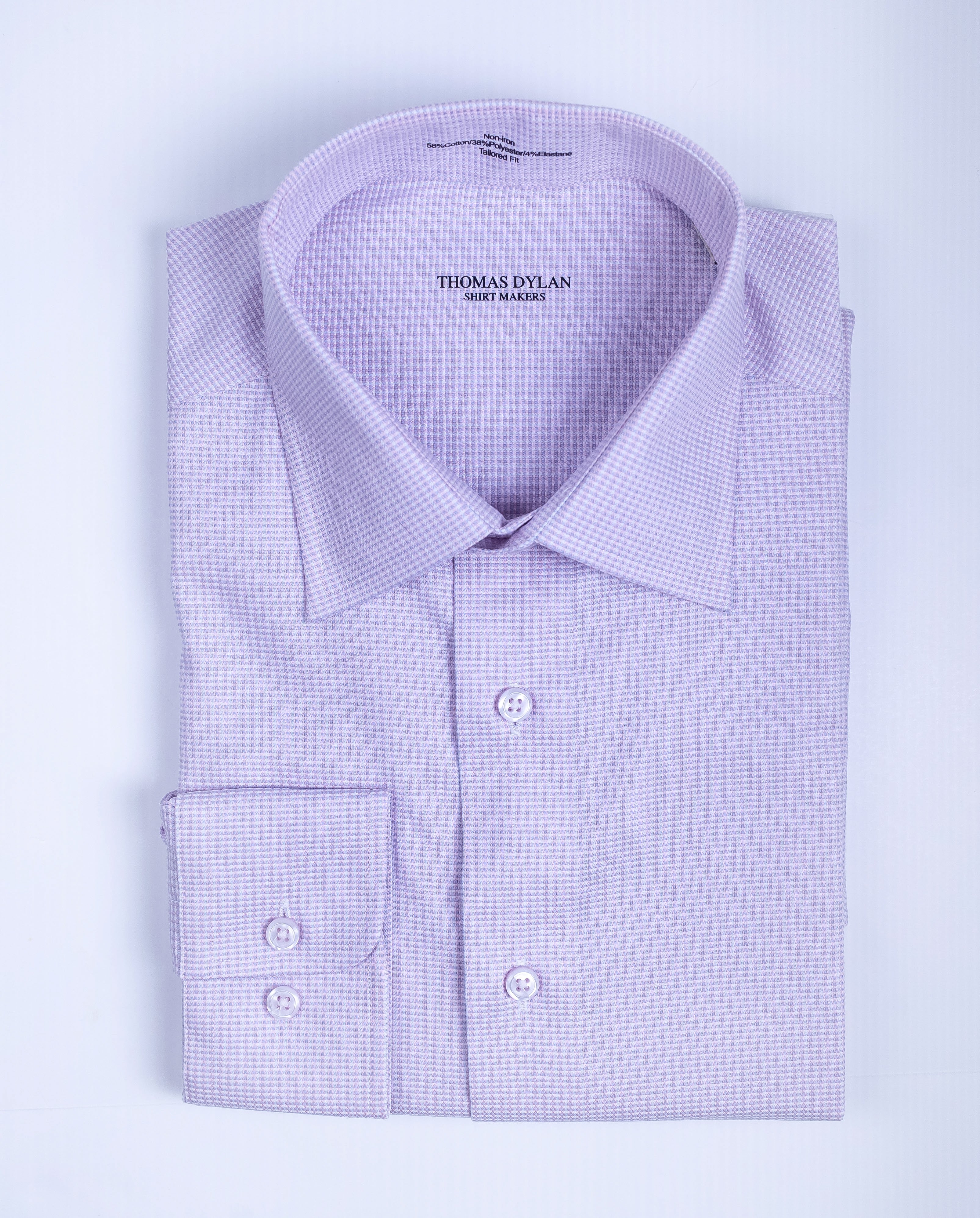 816 CF SC - Pink and Sky Geo Matrix Spread Collar