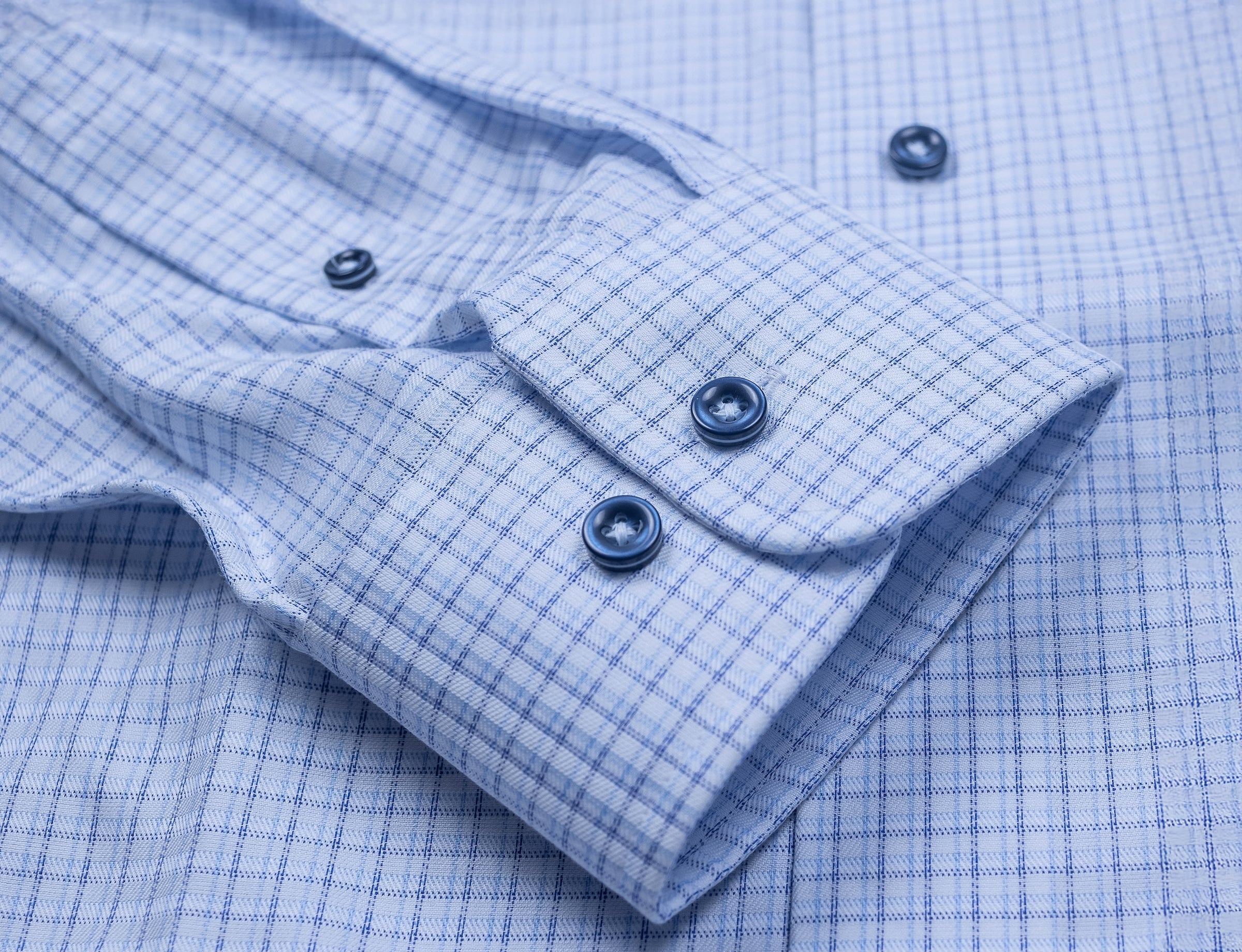 162 CF SC - FF Blue Multi Check SC (Arriving Fall 25)