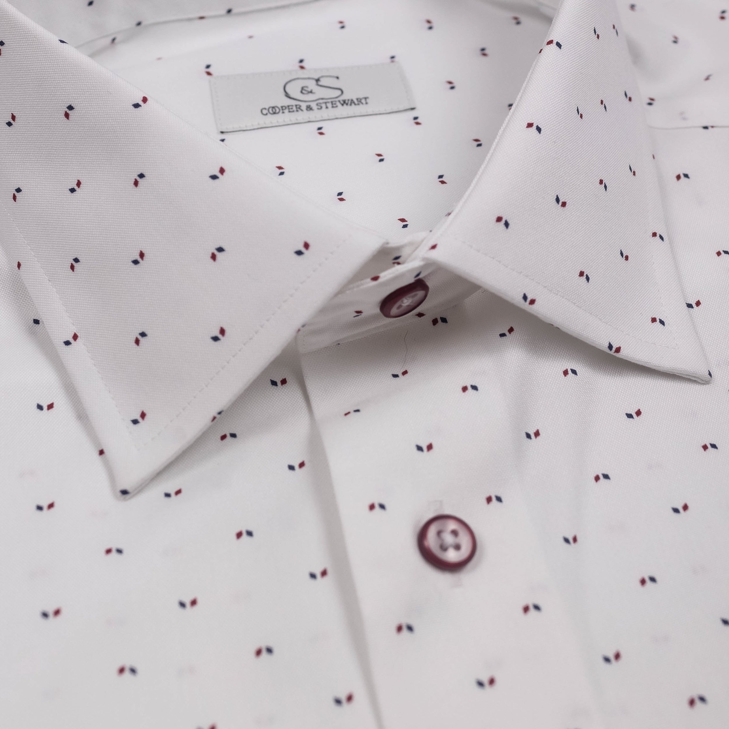 156-C&S Red/Grey Classic Bowtie SC