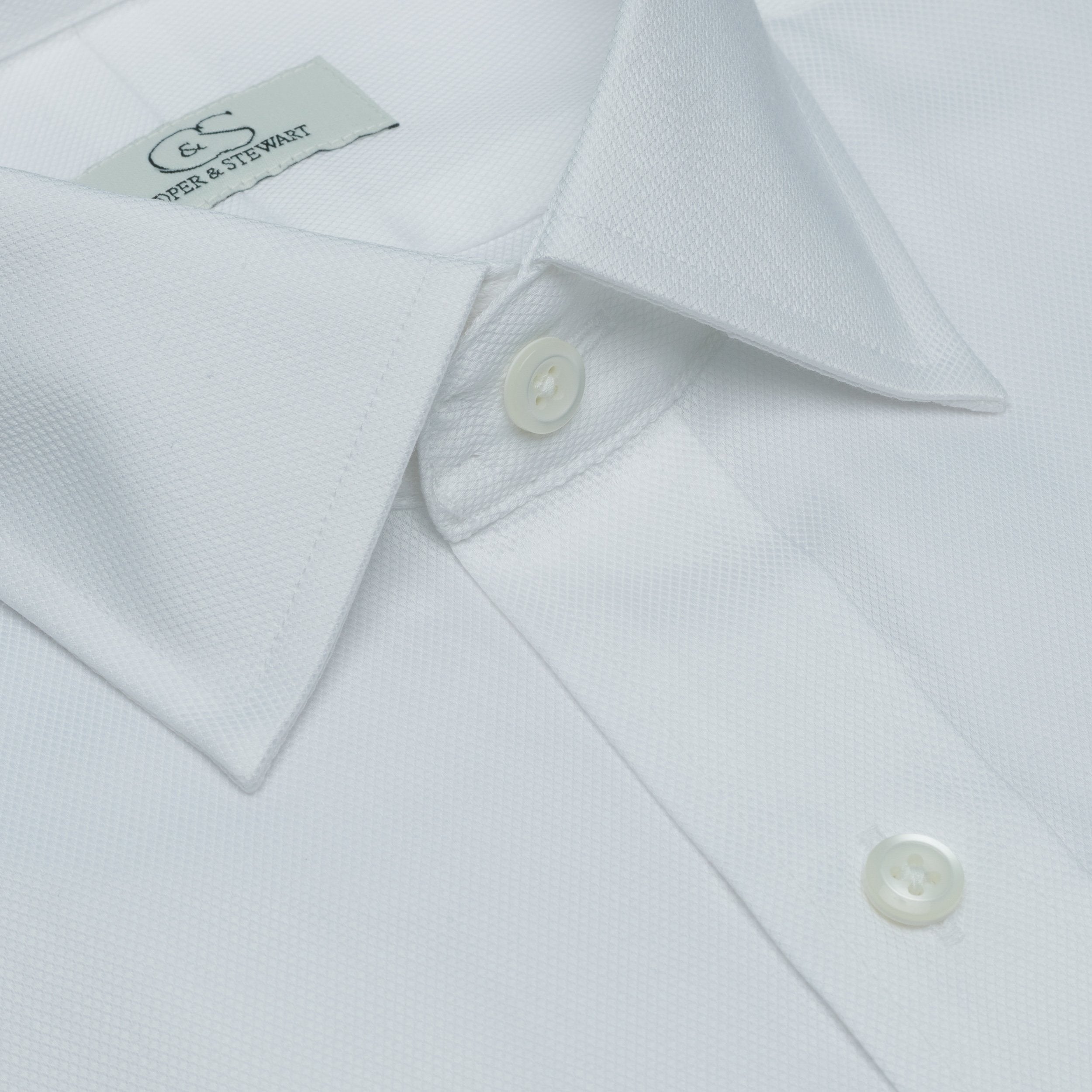 005 - White Royal Oxford SC Dress Shirt Best Dress Shirt 