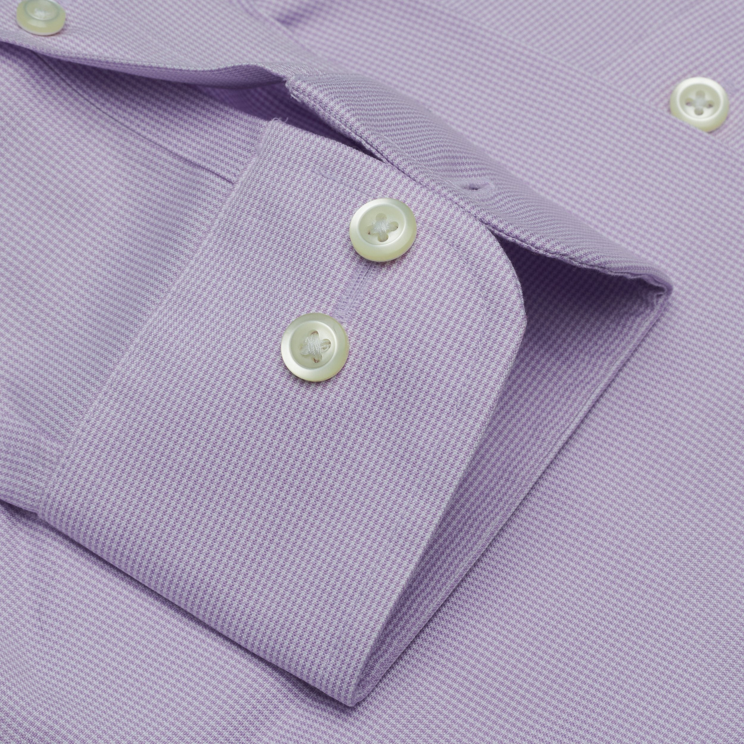 THE ABERDEEN - Lavender Houndstooth BD Dress Shirt Best Dress Shirt 